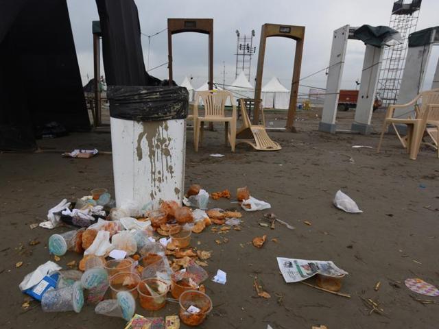 The Delhi high court called the World Cultural Festival an “ecological disaster” but did not ban it. (Raj K Raj/HT Photo) The Delhi high court called the World Cultural Festival an “ecological disaster” but did not ban it. (Raj K Raj/HT Photo)