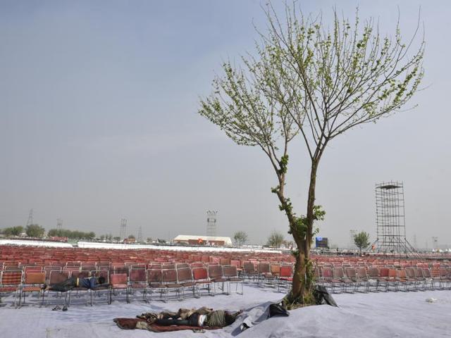 Organisers claim that 300,000 people visited over the three days the festival was on. (Ravi Choudhary/HT Photo) Organisers claim that 300,000 people visited over the three days the festival was on. (Ravi Choudhary/HT Photo)