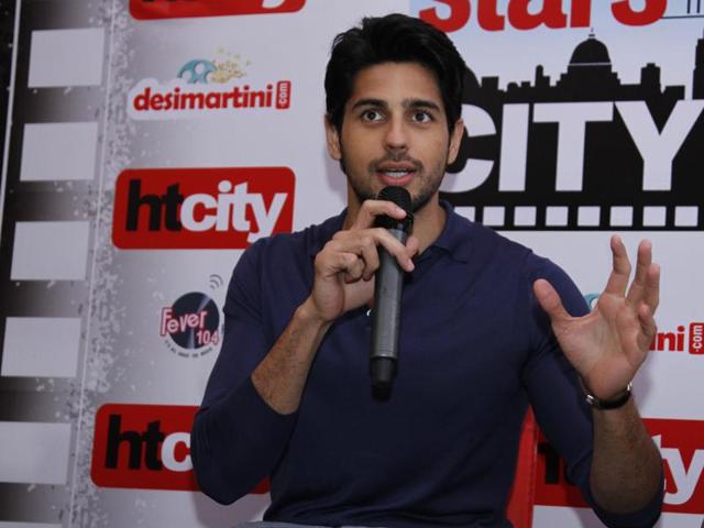 Sidharth and Fawad play estranged brothers in the film. (Photo: Waseem Gashroo/Hindustan Times) 