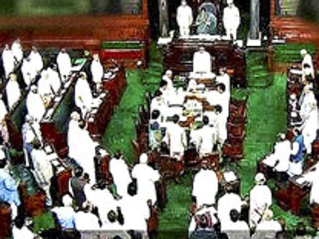 In Lok Sabha, notices have been served by some members of the Treasury Benches to speak on the AugustaWestland deal. (Arvind Yadav /HT Photo) In Lok Sabha, notices have been served by some members of the Treasury Benches to speak on the AugustaWestland deal. (Arvind Yadav /HT Photo)