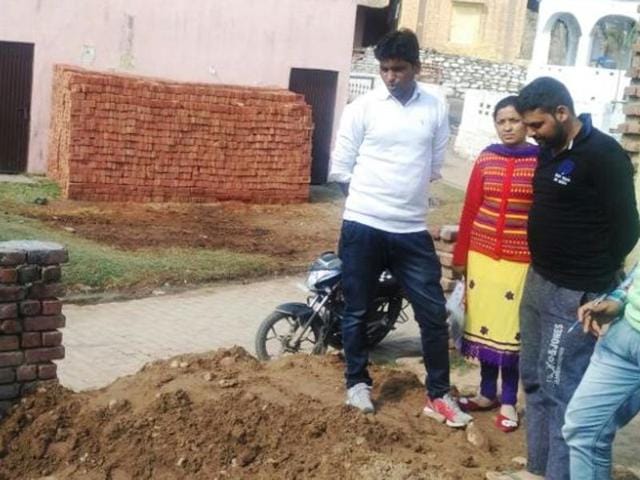 Pressing villagers to construct toilets, these rallies are held every morning, and this led Subhash, 25, a truck driver from Doodhgarh village in Morni block, sell the milch animal off for Rs 35,000. He had bought it for Rs 40,000 only about six weeks ago, but said he direly felt the need for a toilet for his family. (HT Photo) Pressing villagers to construct toilets, these rallies are held every morning, and this led Subhash, 25, a truck driver from Doodhgarh village in Morni block, sell the milch animal off for Rs 35,000. He had bought it for Rs 40,000 only about six weeks ago, but said he direly felt the need for a toilet for his family. (HT Photo)