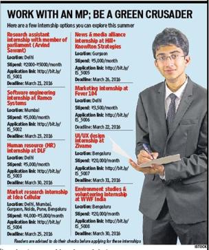 Internship opportunities for students (ISTOCK)