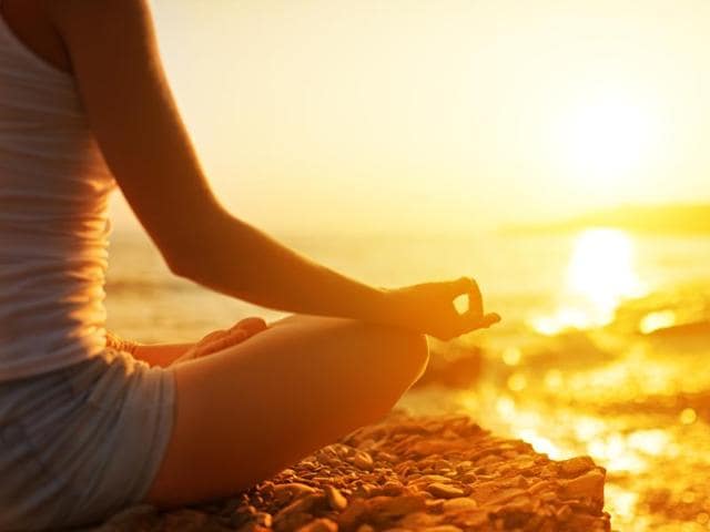 Mindfulness meditation, an essential element of Buddhist practice, involves sitting comfortably, focusing on your breathing, and bringing your attention to the present moment. (Shutterstock) Mindfulness meditation, an essential element of Buddhist practice, involves sitting comfortably, focusing on your breathing, and bringing your attention to the present moment. (Shutterstock)