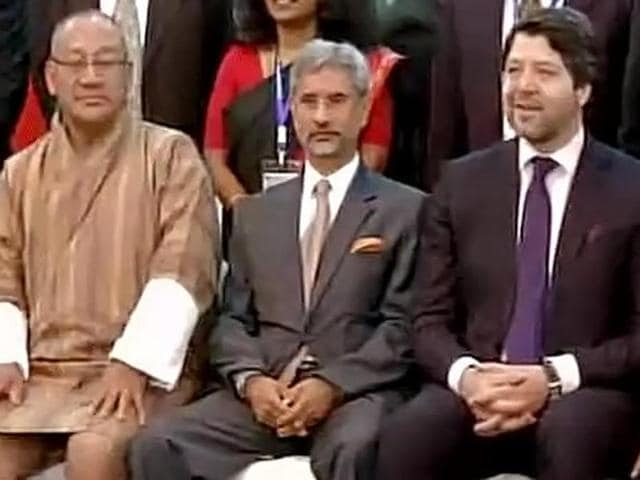 Foreign secretaries of all Saarc nations are meeting on Wednesday to discuss progress on plans prepared at the last summit in Kathmandu. (ANI Photo) Foreign secretaries of all Saarc nations are meeting on Wednesday to discuss progress on plans prepared at the last summit in Kathmandu. (ANI Photo)