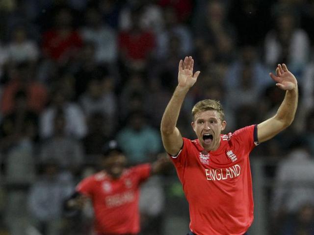 England's David Willey appeals for a wicket. (AP Photo) England's David Willey appeals for a wicket. (AP Photo)