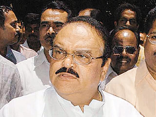 Bhujbal was arrested by the Enforcement Directorate (ED) for allegedly receiving kickbacks worth crores in the Maharashtra Sadan case. (Anshuman Poyrekar/ Hindustan Times) Bhujbal was arrested by the Enforcement Directorate (ED) for allegedly receiving kickbacks worth crores in the Maharashtra Sadan case. (Anshuman Poyrekar/ Hindustan Times)