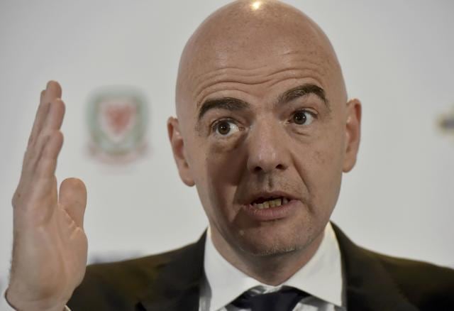 It is unclear how much influence Infantino, a former lawyer, had in the restitution claim since he was elected only three weeks ago. (Reuters Photo) It is unclear how much influence Infantino, a former lawyer, had in the restitution claim since he was elected only three weeks ago. (Reuters Photo)