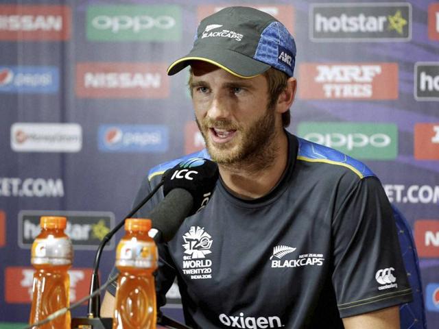 New Zealand captain Kane Williamson during the training session in Nagpur. (AFP Photo) New Zealand captain Kane Williamson during the training session in Nagpur. (AFP Photo)