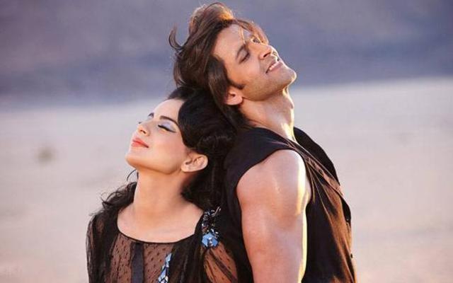 Kangana, Hrithik in a still from Krrish 3. (YouTube)