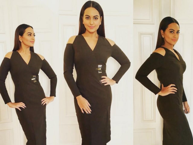 Sonakshi also posted a pic of her latest designer togs. (Instagram)