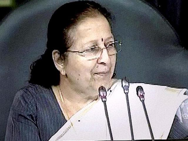 Lok Sabha Speaker Sumitra Mahajan during proceedings of the lower House of Parliament. (PTI File Photo) Lok Sabha Speaker Sumitra Mahajan during proceedings of the lower House of Parliament. (PTI File Photo)