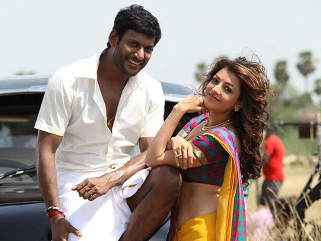 The Tamil remake of Temper will star Vishal and Kajal Aggarwal. (VishalKOfficial/Facebook) The Tamil remake of Temper will star Vishal and Kajal Aggarwal. (VishalKOfficial/Facebook)