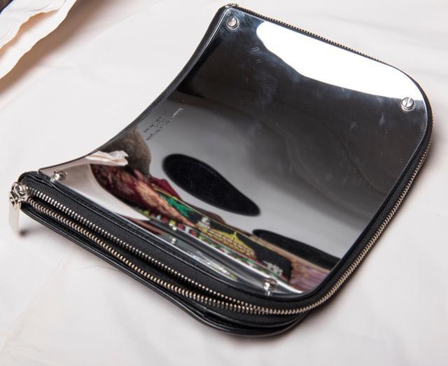 A Maison Margiela bag from Ahluwalia’s collection (Photo: Aalok Soni/HT) A Maison Margiela bag from Ahluwalia’s collection (Photo: Aalok Soni/HT)