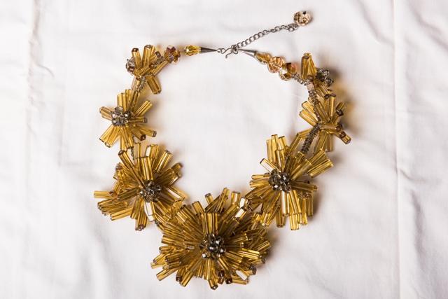 A glass necklace from Manila (Photo: Aalok Soni/HT) A glass necklace from Manila (Photo: Aalok Soni/HT)
