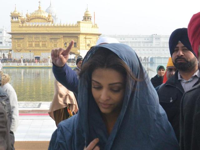 Unruly scenes were witnessed during the shooting of ‘Sarbjit’, a biopic on Indian prisoner Sarbjit Singh, during a shoot at the Golden Temple recently. (HT FILE PHOTO) Unruly scenes were witnessed during the shooting of ‘Sarbjit’, a biopic on Indian prisoner Sarbjit Singh, during a shoot at the Golden Temple recently. (HT FILE PHOTO)