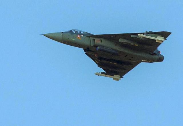 Indian Air Force's Tejas in action during 'Exercise Iron Fist'. (PTI Photo) Indian Air Force's Tejas in action during 'Exercise Iron Fist'. (PTI Photo)