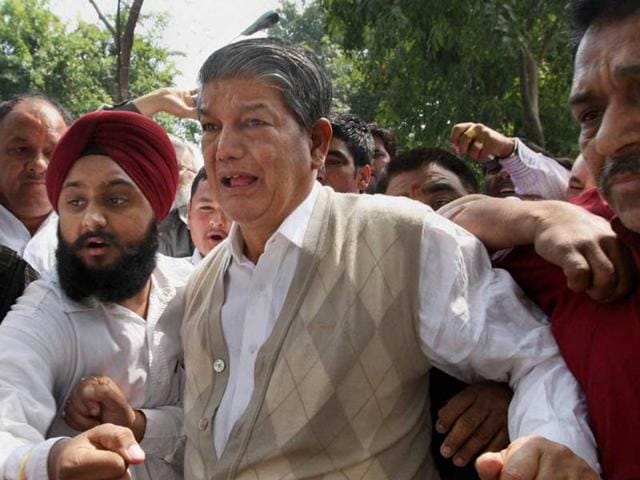 The Congress has 36 MLAs in the 70-member Uttarakhand assembly. The ruling party also has the support of 6 members of the Progressive Democratic Front, while the BJP has 28 MLAs.(PTI File Photo)