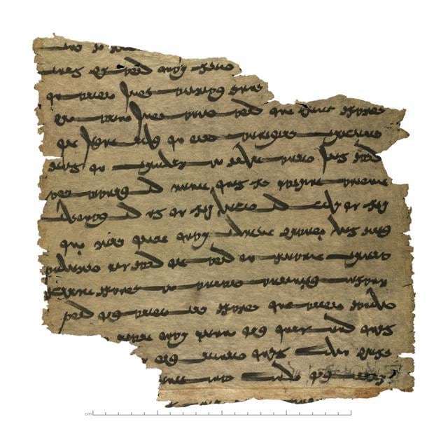 A Sogdian fragment from the Rostam Cycle, 9th century CE, Discovered at Dunhuang, China (Photo courtesy: National Museum) A Sogdian fragment from the Rostam Cycle, 9th century CE, Discovered at Dunhuang, China (Photo courtesy: National Museum)