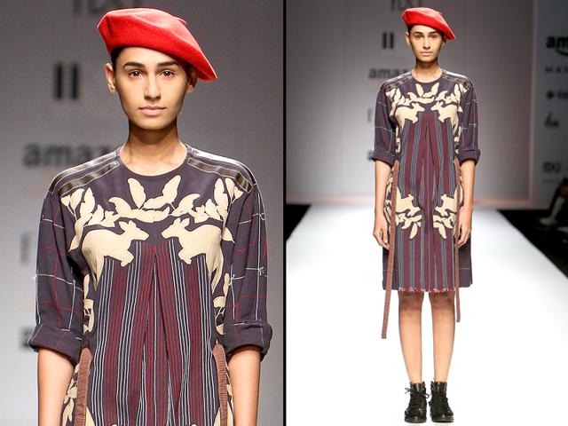 Ikai takes the realm of print beyond floral. Take a look at the other side of the weather. (Raajeesh Kashyap/Hindustan Times)