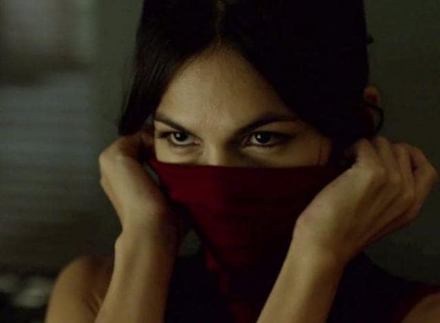 Matt has a crazy ex-girlfriend and she is... Elektra.