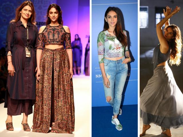 Actor Aditi Rao Hydari walked the ramp for designer Shruti Sancheti at the Amazon India Fashion Week Autum/Winter 2016 in New Delhi on Monday 18, 2016. (Agencies) Actor Aditi Rao Hydari walked the ramp for designer Shruti Sancheti at the Amazon India Fashion Week Autum/Winter 2016 in New Delhi on Monday 18, 2016. (Agencies)