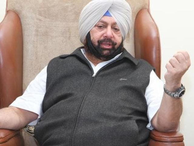 Punjab Congress chief Amarinder Singh (HT File Photo) Punjab Congress chief Amarinder Singh (HT File Photo)