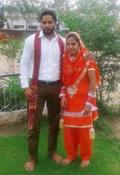 Victims Rajwant Kaur and Harwinder Singh had got married 18 months ago against the wishes of the Rajwant’s family. (Sameer Sehgal/HT Photo) Victims Rajwant Kaur and Harwinder Singh had got married 18 months ago against the wishes of the Rajwant’s family. (Sameer Sehgal/HT Photo)