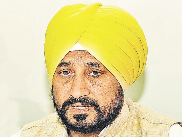 “Fudging figures has helped the state government postpone its major expenditure on salaries and pension to the next year,” Channi alleged. (Keshav Singh/HT Photo) “Fudging figures has helped the state government postpone its major expenditure on salaries and pension to the next year,” Channi alleged. (Keshav Singh/HT Photo)