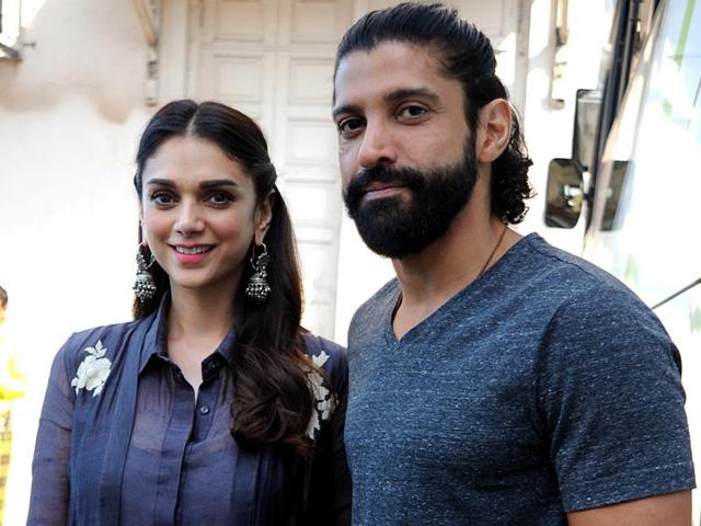 Ever since Farhan Akhtar announced his separation from his hair-stylist wife Adhuna Akhtar, rumour mills have been working overtime, suggesting that Aditi was the reason behind the split. (AFP) Ever since Farhan Akhtar announced his separation from his hair-stylist wife Adhuna Akhtar, rumour mills have been working overtime, suggesting that Aditi was the reason behind the split. (AFP)