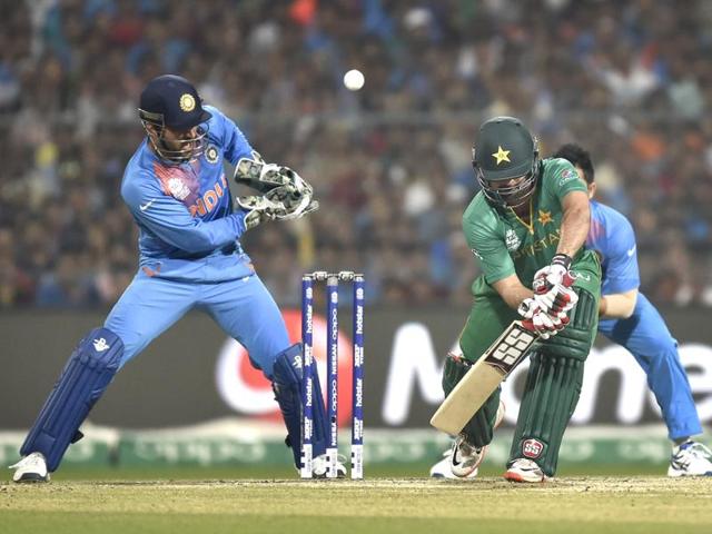 Ahmed Shehzad bats during ICC World Twenty20 contest between India and Pakistan. (Ajay Aggarwal/HT PHoto) Ahmed Shehzad bats during ICC World Twenty20 contest between India and Pakistan. (Ajay Aggarwal/HT PHoto)
