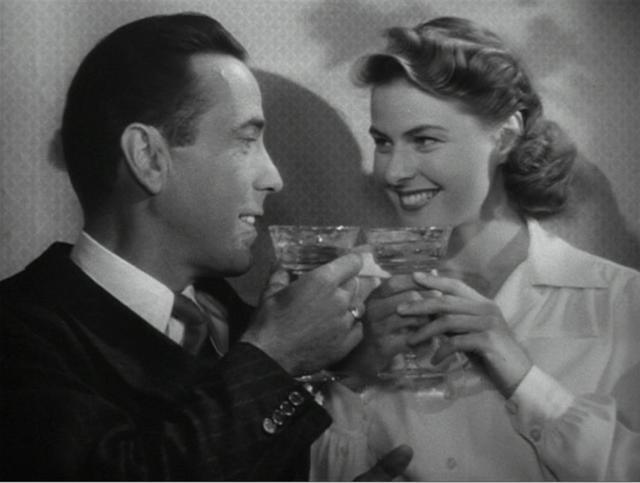 A still from Casablanca (1942), in which Humphrey Bogart and Ingrid Bergman play lovers separated by war and destiny. (youtube.com) A still from Casablanca (1942), in which Humphrey Bogart and Ingrid Bergman play lovers separated by war and destiny. (youtube.com)