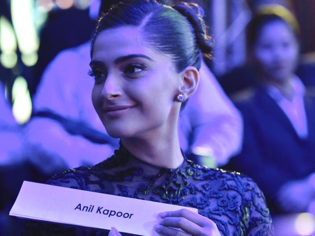 Sonam Kapoor at Hindustan Times Most Stylish Awards 2016  (Satish Bate/HT Photo) 