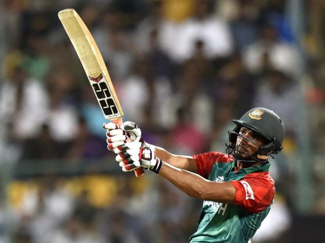 Bangladesh player Mohammad Mahmudullah during T20 World Cup league match at against Australia. (Vipin Kumar/HT Photo) Bangladesh player Mohammad Mahmudullah during T20 World Cup league match at against Australia. (Vipin Kumar/HT Photo)