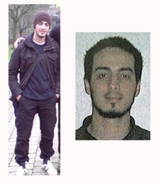 In this undated combination photo provided by the Belgian Federal Police in Brussels on Monday, March 21, 2016, suspect Najim Laachraoui is shown. Belgian prosecutors appealed to the public Monday for information about Laachraoui who allegedly travelled to Hungary in 2015 with the top suspect in the Paris attacks. (AP Photo) In this undated combination photo provided by the Belgian Federal Police in Brussels on Monday, March 21, 2016, suspect Najim Laachraoui is shown. Belgian prosecutors appealed to the public Monday for information about Laachraoui who allegedly travelled to Hungary in 2015 with the top suspect in the Paris attacks. (AP Photo)