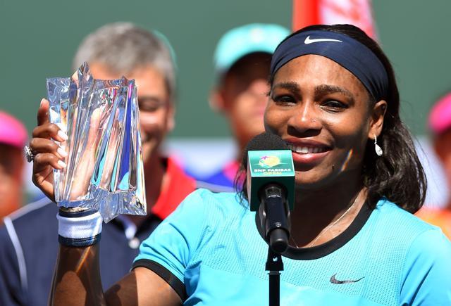 The final was an emotional match for Serena Williams, who ended a 14-year boycott of Indian Wells last year. (AFP Photo) The final was an emotional match for Serena Williams, who ended a 14-year boycott of Indian Wells last year. (AFP Photo)