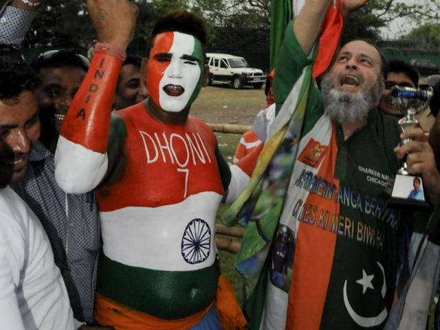 College authorities said no such slogans were shouted and it was only an altercation between two students during the World T20 match between India and Pakistan.(Samir Jana/HT Photo) College authorities said no such slogans were shouted and it was only an altercation between two students during the World T20 match between India and Pakistan.(Samir Jana/HT Photo)