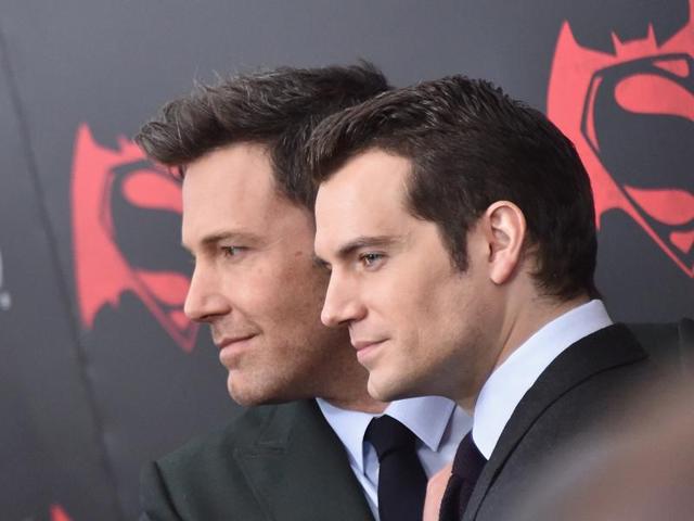 The Dark Knight Ben Affleck and Man of Steel Henry Cavill attend the Batman V Superman: Dawn Of Justice New York Premiere at Radio City Music Hall. (AFP) The Dark Knight Ben Affleck and Man of Steel Henry Cavill attend the Batman V Superman: Dawn Of Justice New York Premiere at Radio City Music Hall. (AFP)