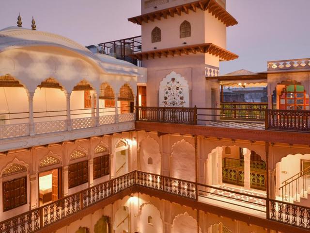 ITC WelcomHeritage Haveli Dharampura in Chandni Chowk (Handout) ITC WelcomHeritage Haveli Dharampura in Chandni Chowk (Handout)