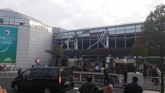 All flights have been cancelled, arriving planes have been diverted and Belgiums terror alert level has been raised to maximum. (@AAhronheim on Twitter) All flights have been cancelled, arriving planes have been diverted and Belgiums terror alert level has been raised to maximum. (@AAhronheim on Twitter)