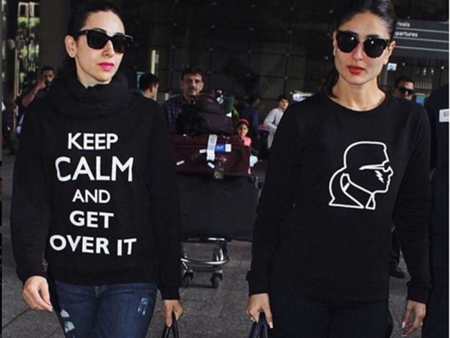 Is it just us or are Karisma and Kareena twinning? These two sisters are just too adorable and their Instagram pictures are a proof. 