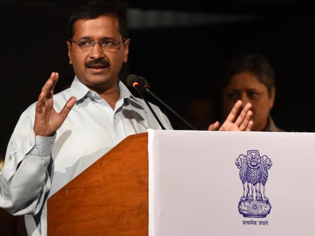 The allegation against Kejriwal is that he falsely gave the address of Delhi so to qualify for contesting the polls in Delhi while he was living in Ghaziabad in Uttar Pradesh. (Sushil Kumar/HT Photo) The allegation against Kejriwal is that he falsely gave the address of Delhi so to qualify for contesting the polls in Delhi while he was living in Ghaziabad in Uttar Pradesh. (Sushil Kumar/HT Photo)