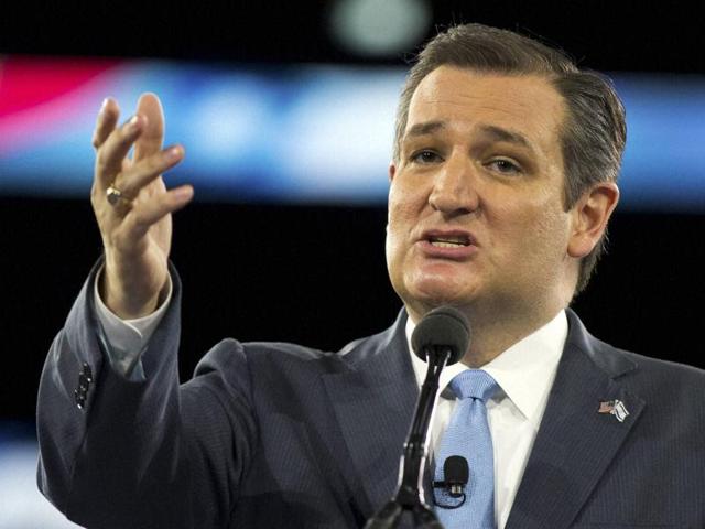 Cruz was responding to a question about the 69-year-old Trump’s stump speech in which he is described as “liar Ted”. (AP) Cruz was responding to a question about the 69-year-old Trump’s stump speech in which he is described as “liar Ted”. (AP)