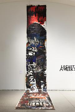 Locust Jones, ‘Back to the Dark Ages,’ 2015-16, Dominik Mersch Gallery (Sydney). (AFP)