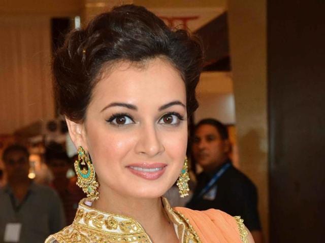 Bollywood actor Dia Mirza was slammed for saying that people should opt for dry Holi. (RAAJESSH KASHYAP/HT Photo) Bollywood actor Dia Mirza was slammed for saying that people should opt for dry Holi. (RAAJESSH KASHYAP/HT Photo)