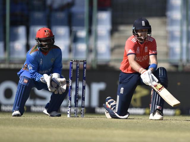 Joe Root plays a scoop shot. (Mohd Zakir/HT Photo) Joe Root plays a scoop shot. (Mohd Zakir/HT Photo)