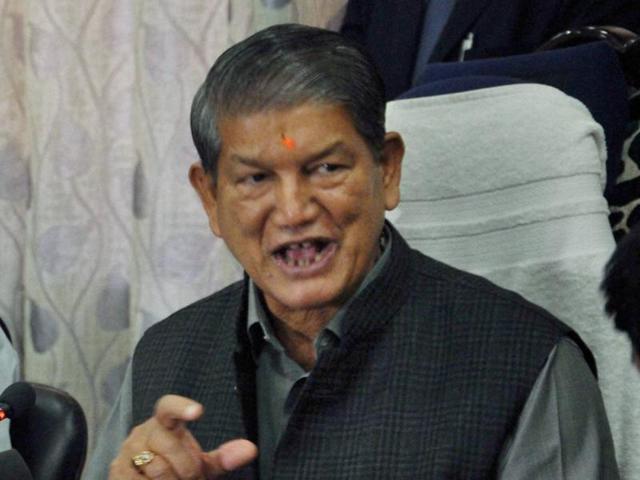 Uttarakhand chief minister Harish Rawat addresses a press conference in Dehradun on Tuesday. (PTI Photo) Uttarakhand chief minister Harish Rawat addresses a press conference in Dehradun on Tuesday. (PTI Photo)