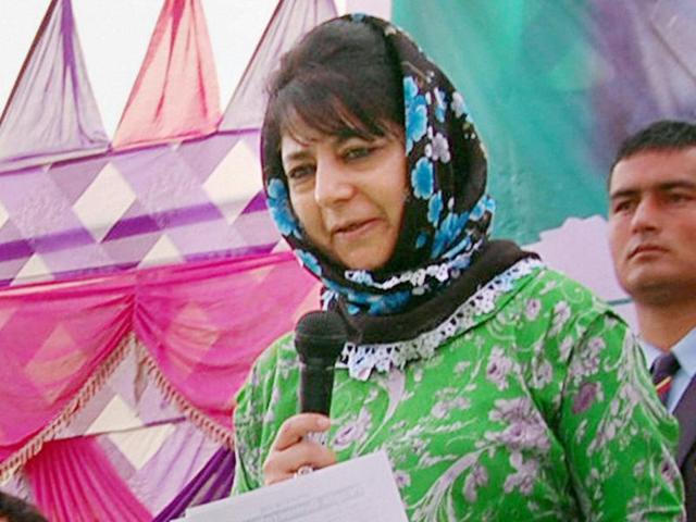 Mehbooba Mufti will also brief the legislature party on the outcome of the meeting she had with Prime Minister Narendra Modi on Tuesday, and announce the PDP’s future course of action. (PTI photo) Mehbooba Mufti will also brief the legislature party on the outcome of the meeting she had with Prime Minister Narendra Modi on Tuesday, and announce the PDP’s future course of action. (PTI photo)