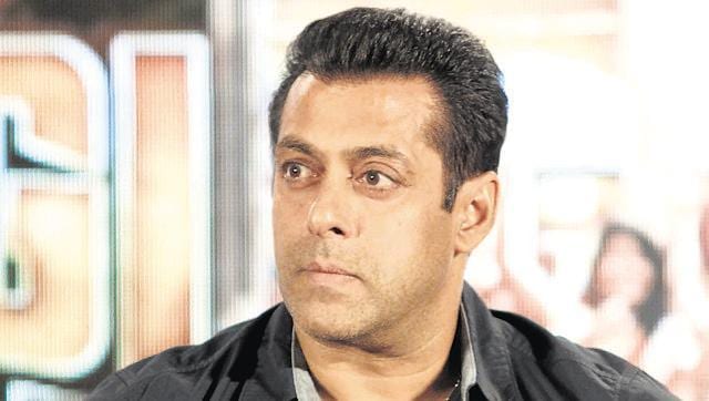 Salman Khan at a promotional event for Bajrangi Bhaijaan. (Yogen Shah/HT)