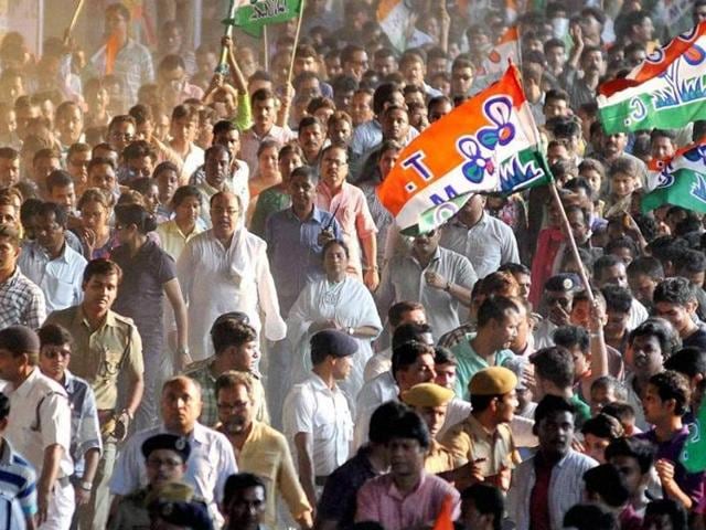 The Trinamool chief will hold her first rally at Lalgarh, under Jhargram assembly constituency. It was epicentre of the Maoist movement in the region. (PTI Photo) The Trinamool chief will hold her first rally at Lalgarh, under Jhargram assembly constituency. It was epicentre of the Maoist movement in the region. (PTI Photo)