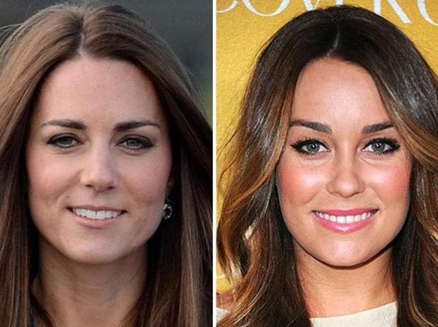 You know it’s is a big deal if you look like a princess, Lauren. The Duchess of Cambridge, Kate Middleton (left), is unmatched in her grace and charm, but Lauren Conrad is nothing short of fab herself. (HT PHOTO)